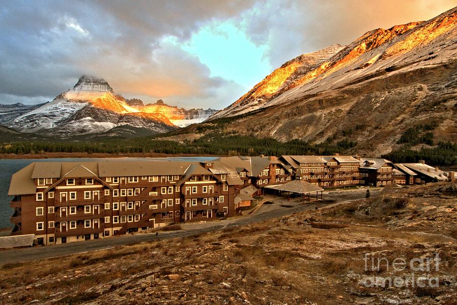 Glacier National Park Photograph - Morning Glow by Adam Jewell