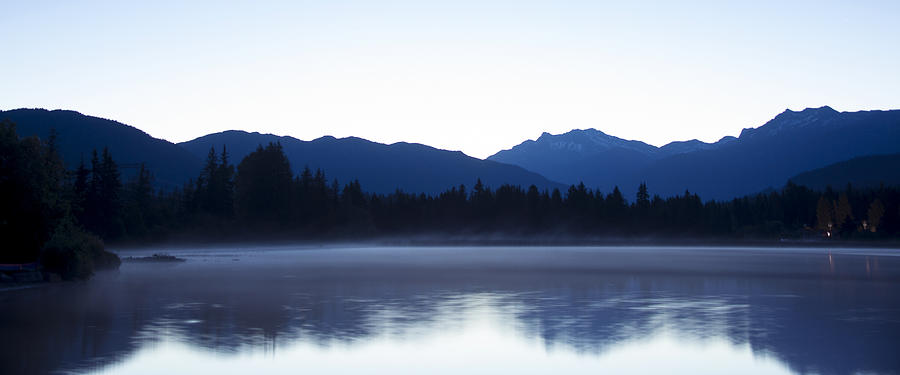 Mountain Photograph - Morning Hush by Aaron Bedell