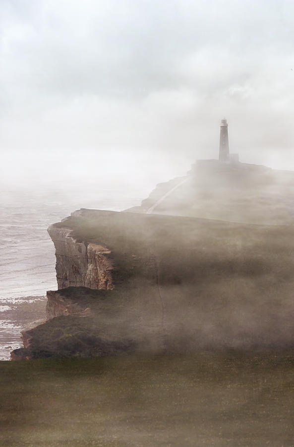 Morning impression with lighthouse Photograph by Jaroslaw Blaminsky