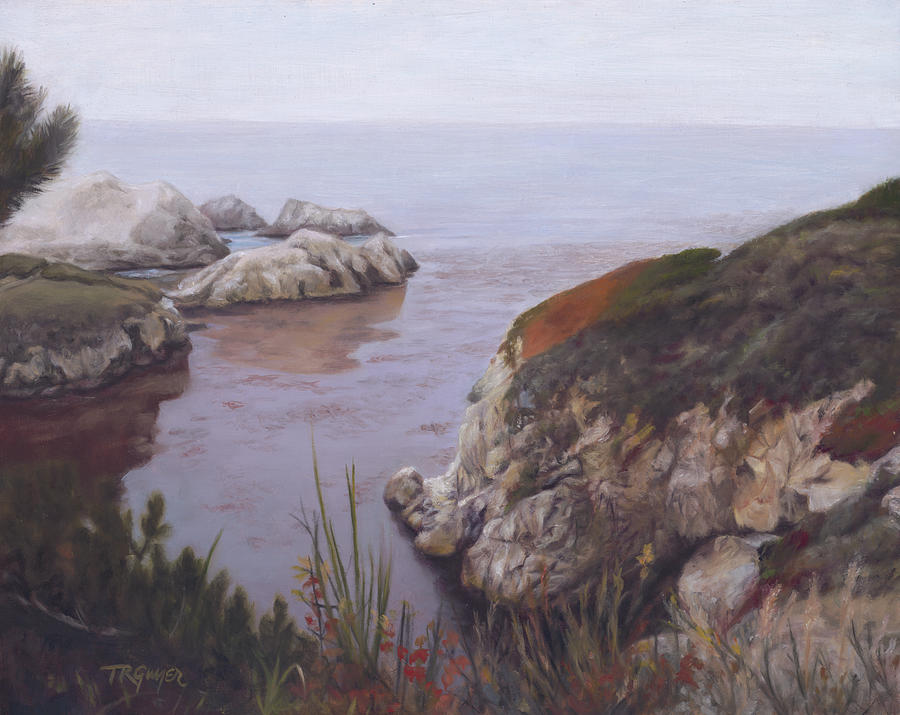 Nature Painting - Morning in Carmel by Terry Guyer