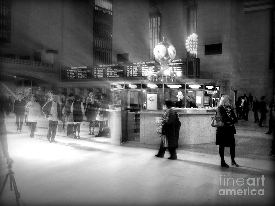 Morning in Grand Central Photograph by Miriam Danar