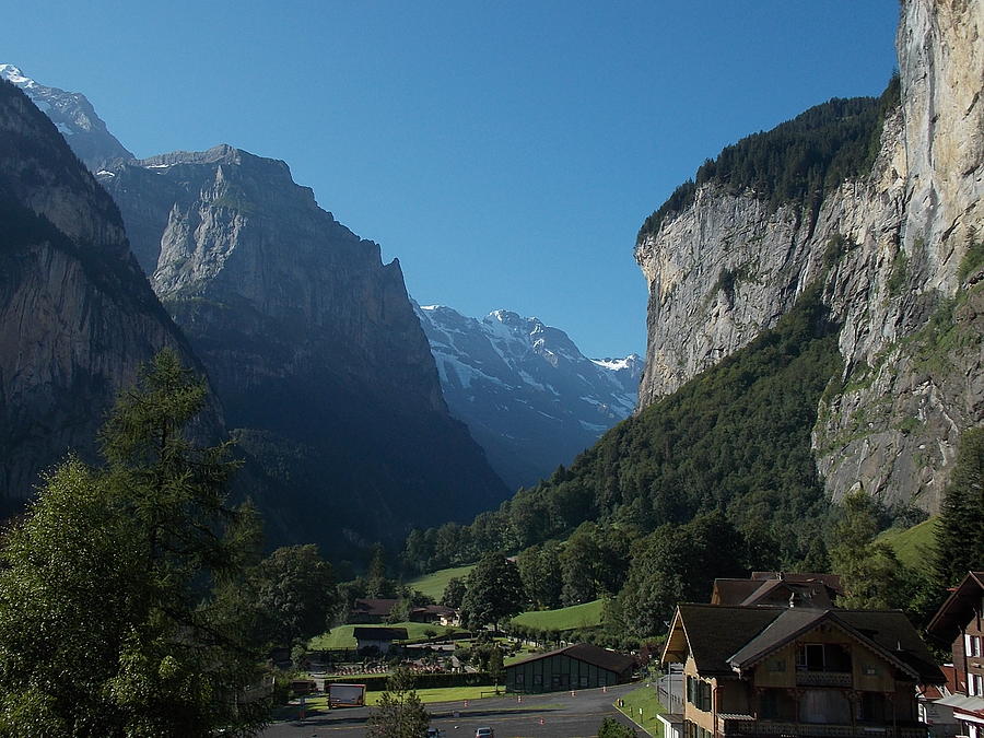 Morning in Lauterbrunnen Photograph by Nina Kindred