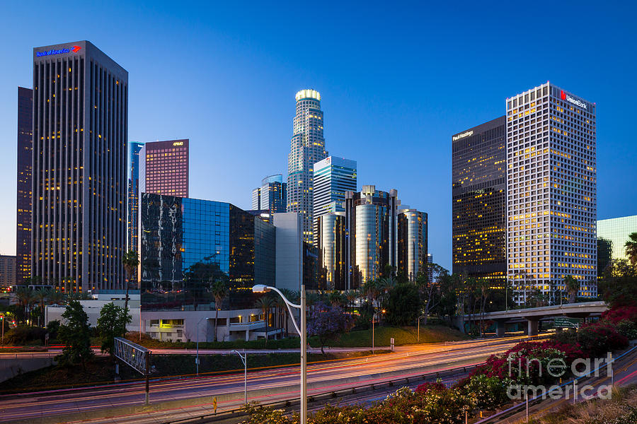 Morning in Los Angeles Photograph by Inge Johnsson