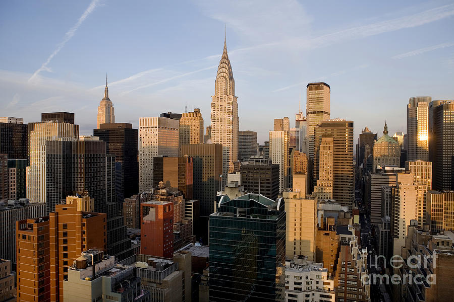 New York City Photograph - Morning in Manhattan by Diane Diederich