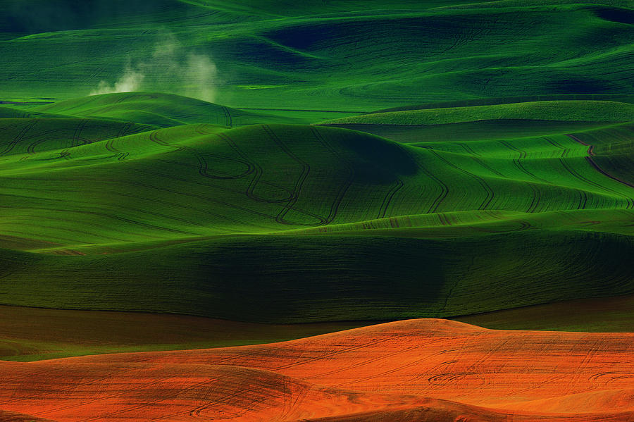 Landscape Photograph - Morning In Palouse by Phillip Chang