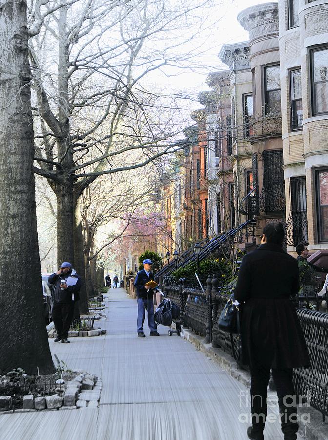 Morning in Park Slope Brooklyn Photograph by Lilliana Mendez