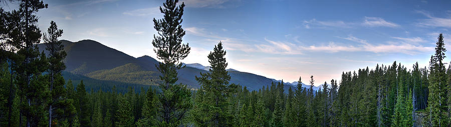 Mountain Photograph - Morning in the Kananaskis by Phil And Karen Rispin