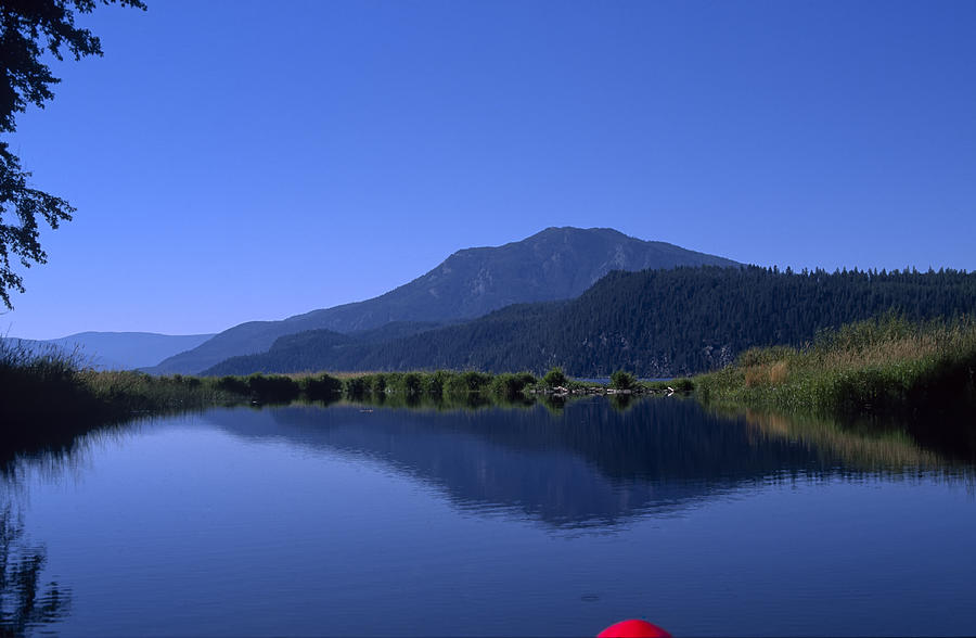 Nature Photograph - Morning Kayak on Moyie Marsh by Roderick Bley
