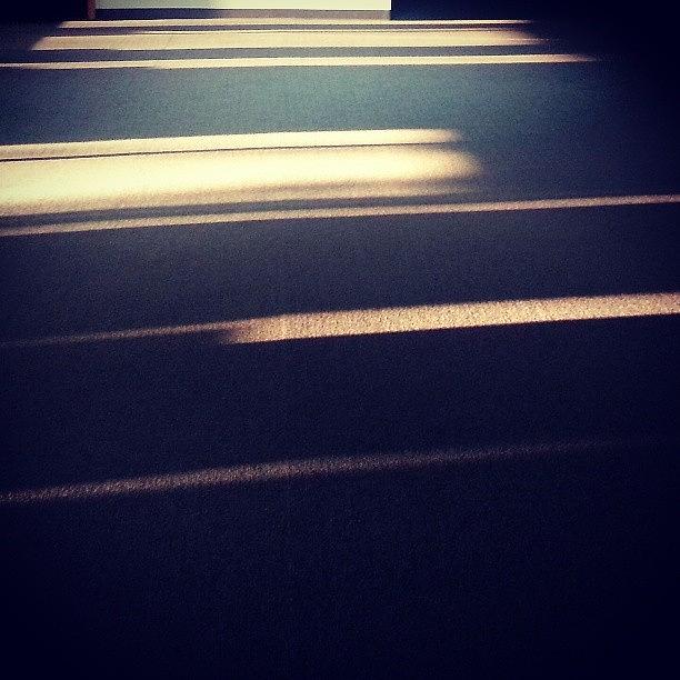 Light Photograph - #morning #light And #shadow  On #carpet by Bradley Nelson