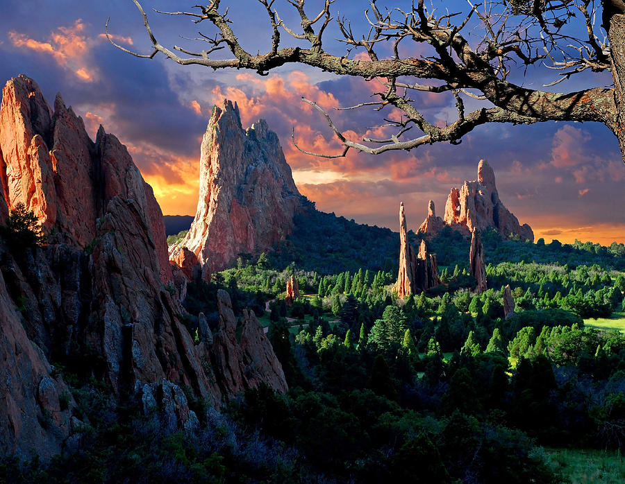 Morning Light at the Garden of the Gods by John Hoffman Morning Light at the Garden of the Gods by John Hoffman