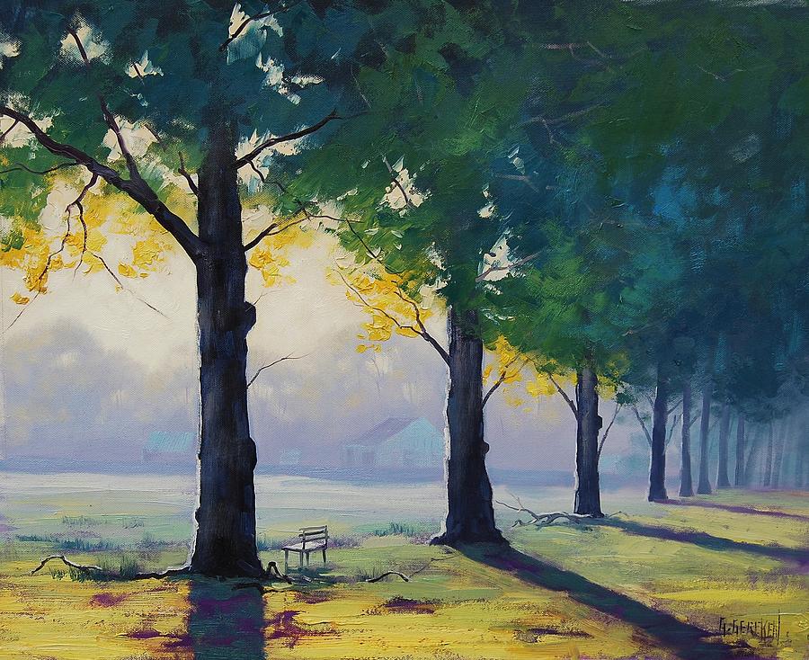 Tree Painting - Morning Light by Graham Gercken