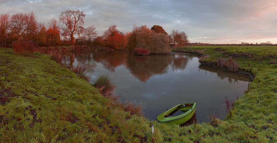 Morning Light Lenton Fishing Pond Photograph by Nick Atkin