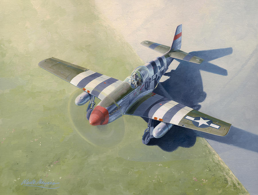 4th Fighter Group Painting - Morning Mission by Wade Meyers