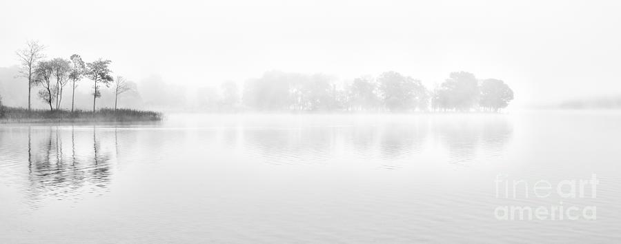 Landscape Photograph - Morning Mist Loch Ard #2 by Janet Burdon