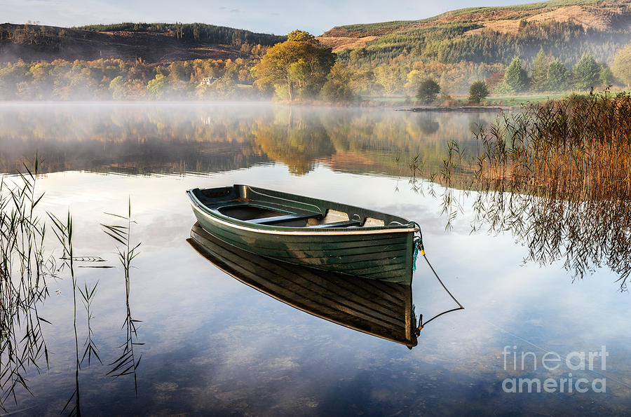 Safe Haven Loch Ard Photograph by Richard Burdon