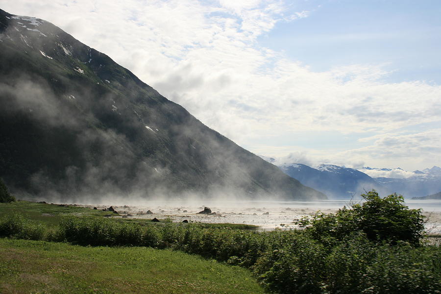 Morning Mist of Haines Photograph by Betty-Anne McDonald