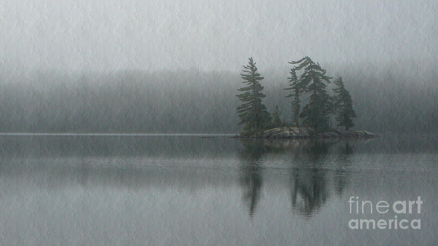 Morning Mist on Maggie Lake Photograph by Chris Sotiriadis