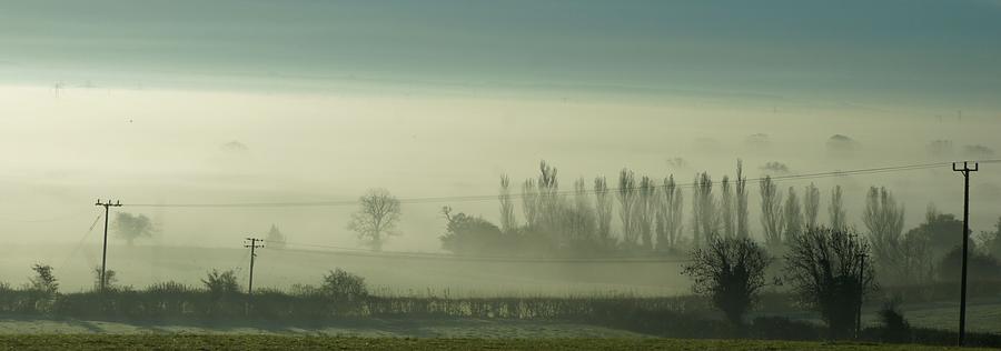 Morning mist Photograph by Ron Harpham