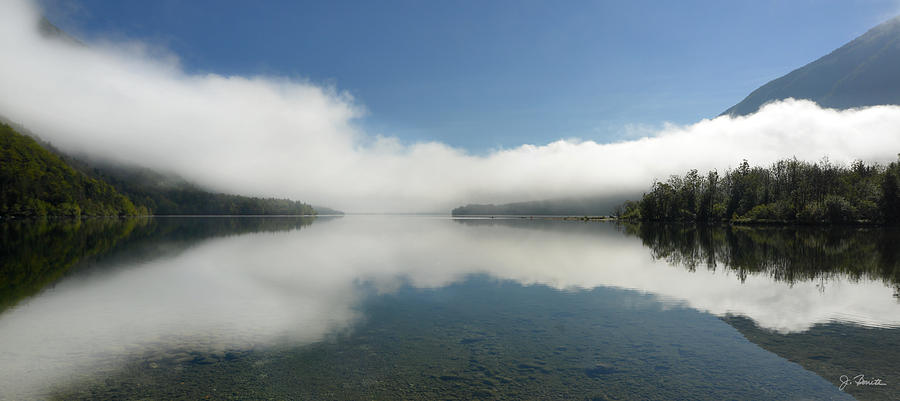 Morning on Lake Bohinj No. 2 Photograph by Joe Bonita