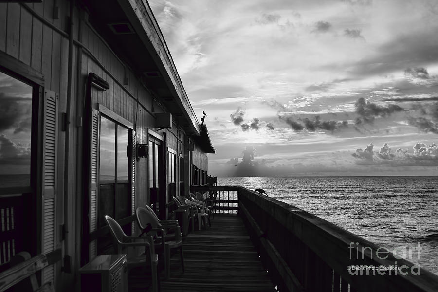 Morning On The Deck Photograph by Deborah Benoit