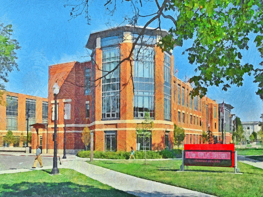 Student Union. The Ohio State University Digital Art by Digital Photographic Arts