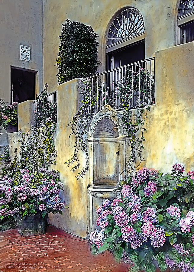 Greek Painting - Morning on the Palazzo by Terry Reynoldson