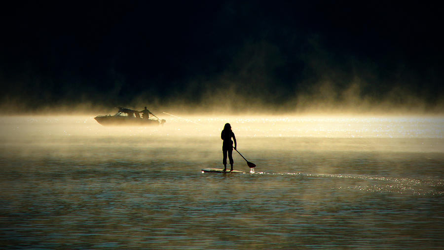 Morning on the Water Photograph by Anita Braconnier