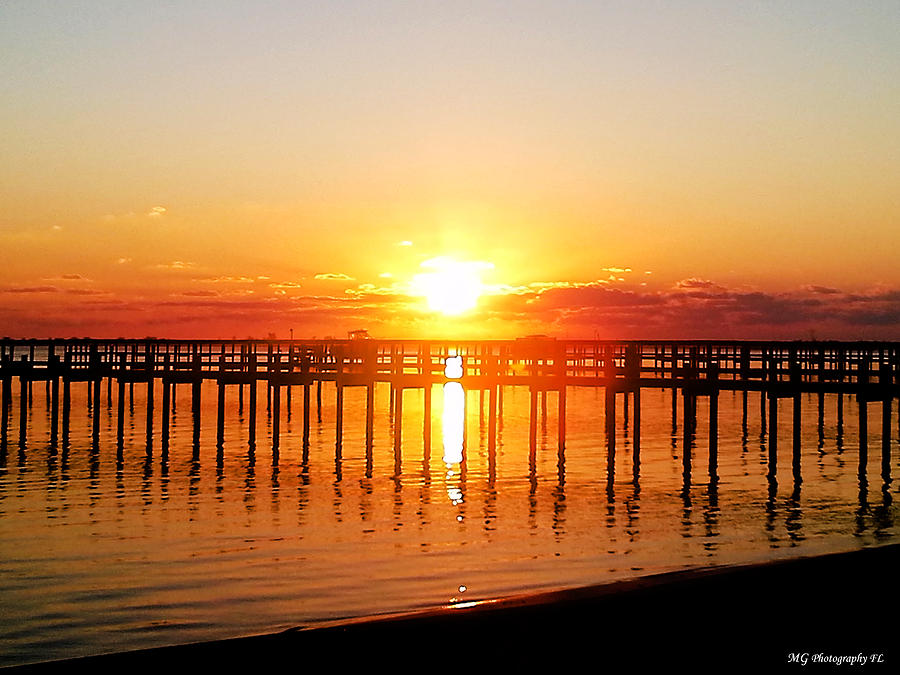 Landscape Photograph - Morning Pier by Marty Gayler Landscape Photograph - Morning Pier by Marty Gayler