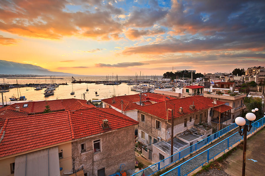 Morning Piraeus Photograph by Milan Gonda