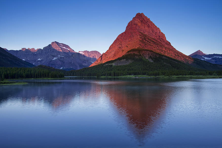 Glacier National Park Photograph - Morning Reflections by Andrew Soundarajan