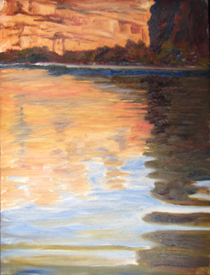 Morning Reflections Painting by Page Holland