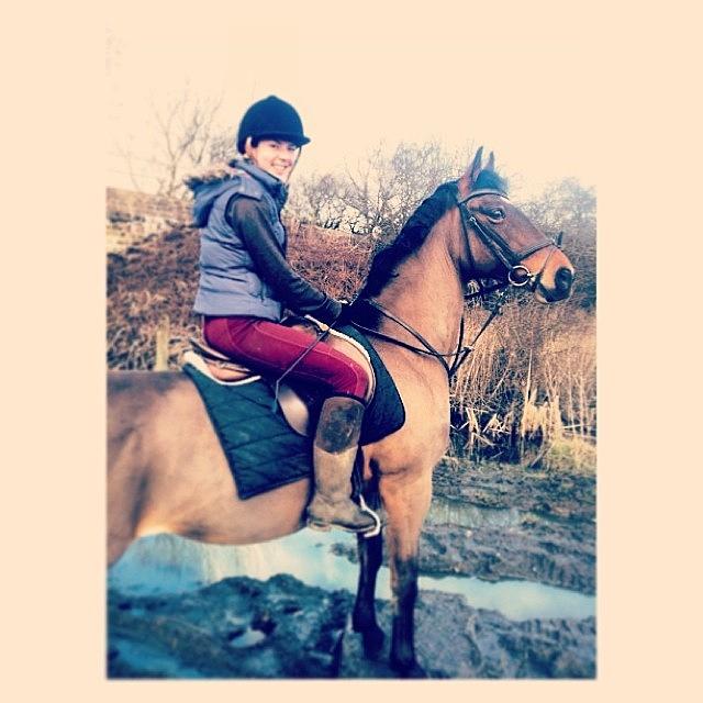 Morning Ride With Pop 🐴 Photograph by Miss C Foulkes