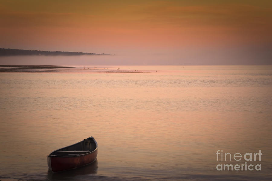 Sunrise Photograph - Morning Sea Smoke by Brenda Giasson Sunrise Photograph - Morning Sea Smoke by Brenda Giasson