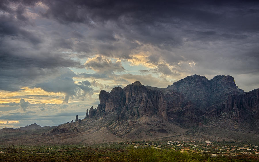 Morning Serenity in the Superstitions  Photograph by Saija Lehtonen