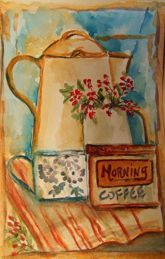 Morning Still Painting by Elaine Duras