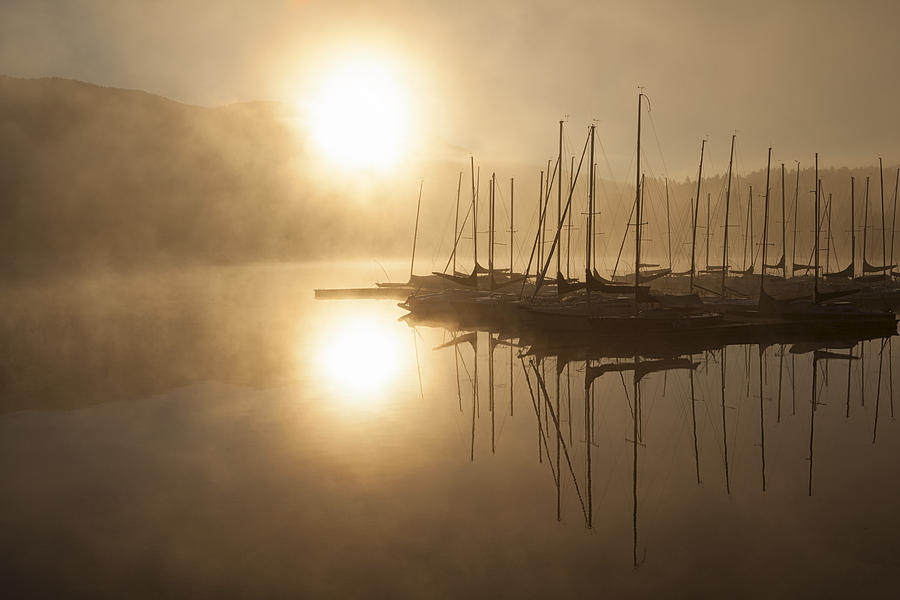 Boat Photograph - Morning Sun by Eunice Gibb