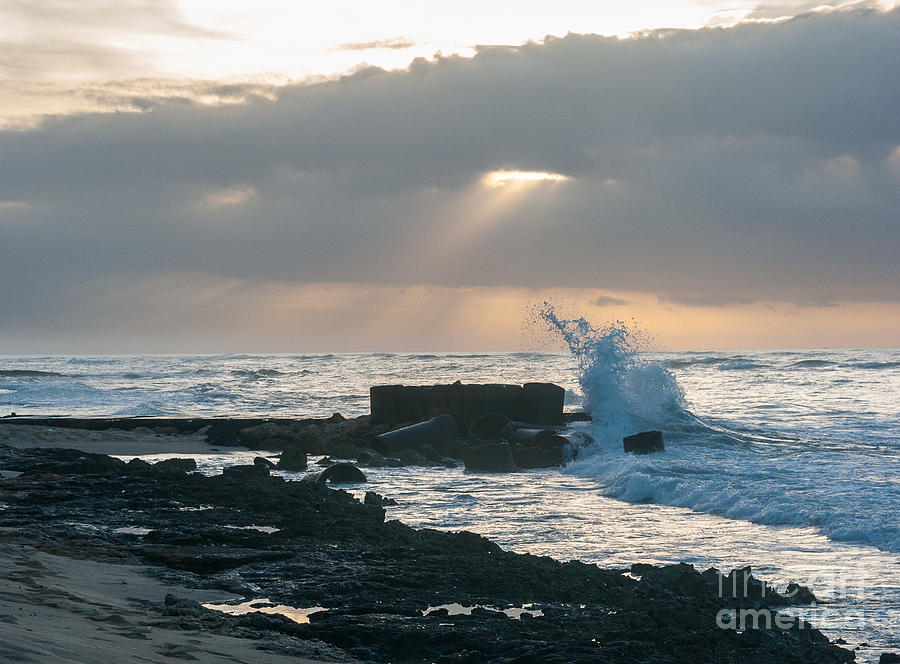 Oahu Photograph - Morning Surf 2.9374 by Stephen Parker