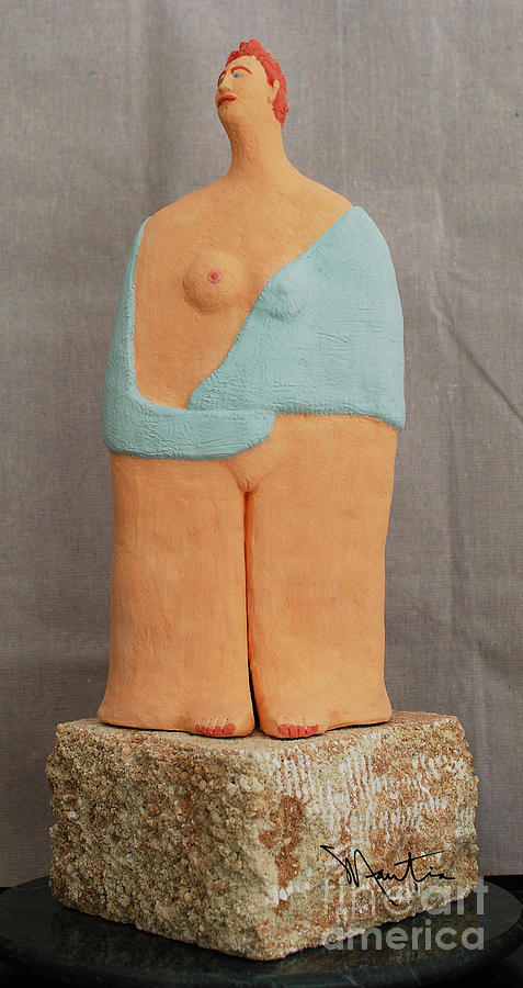 Woman Sculpture - Morning Swim by Art Mantia