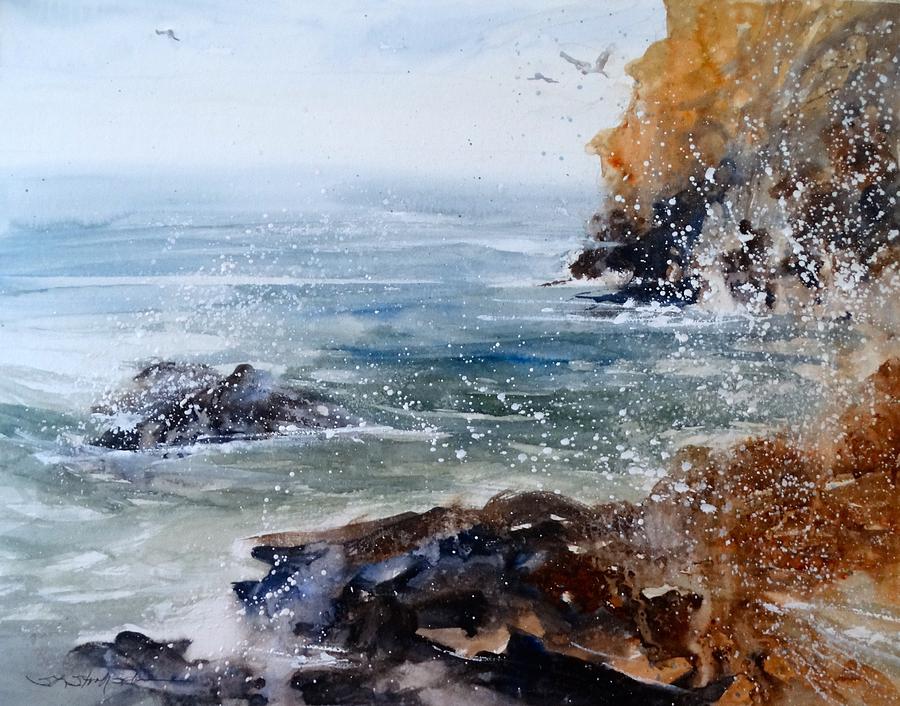 Morning Tide Painting by Sandra Strohschein