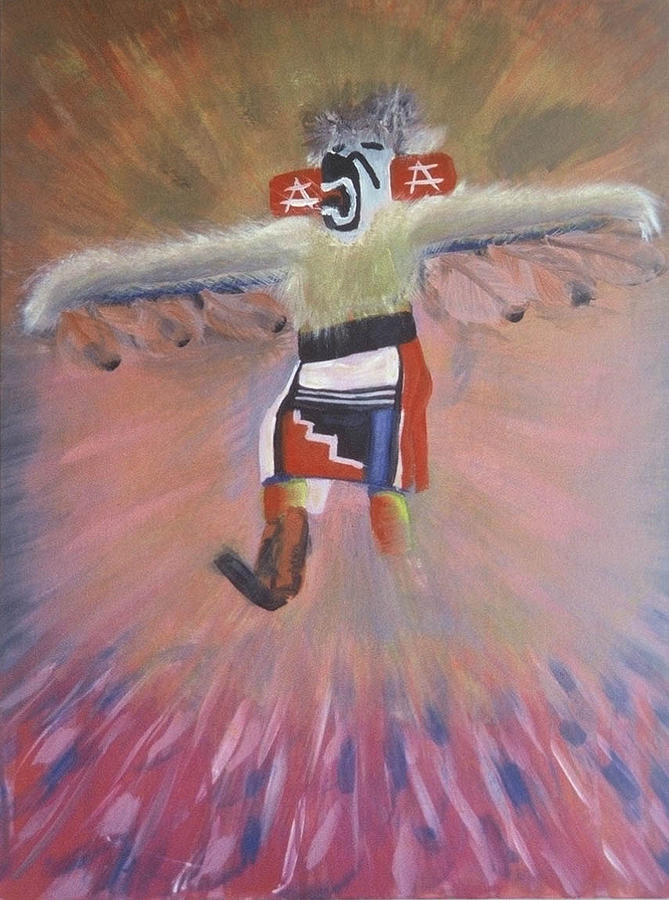 Native American Spirituality Painting - Morning Vision by Kerry Chavez