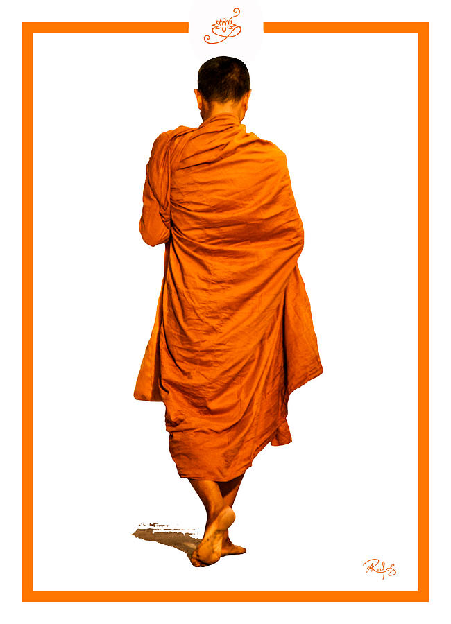 Monk Photograph - Morning Walk by Allan Rufus Monk Photograph - Morning Walk by Allan Rufus