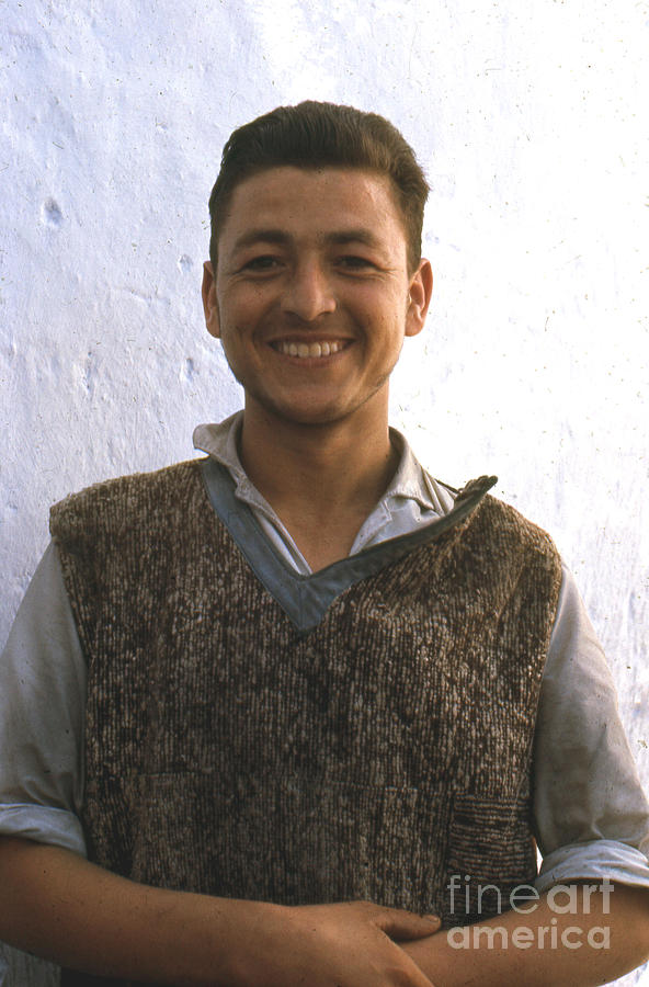Moroccan Baker 1969 Photograph by Erik Falkensteen