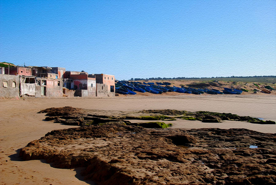 Moroccan Fishing Village 1 Photograph by Tracy Winter