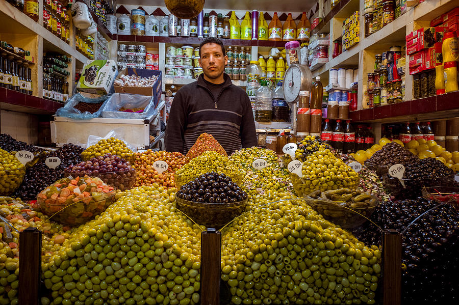 Moroccan grocery Photograph by Pierre-Yves Babelon Moroccan grocery Photograph by Pierre-Yves Babelon