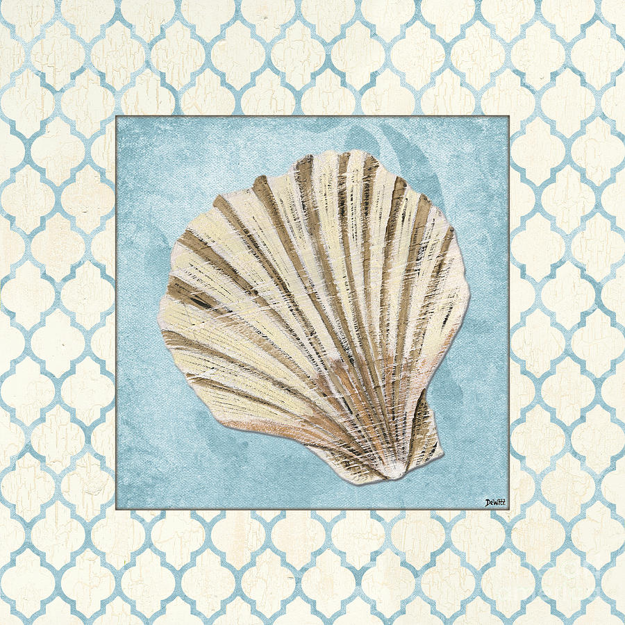 Shell Painting - Moroccan Spa 1 by Debbie DeWitt