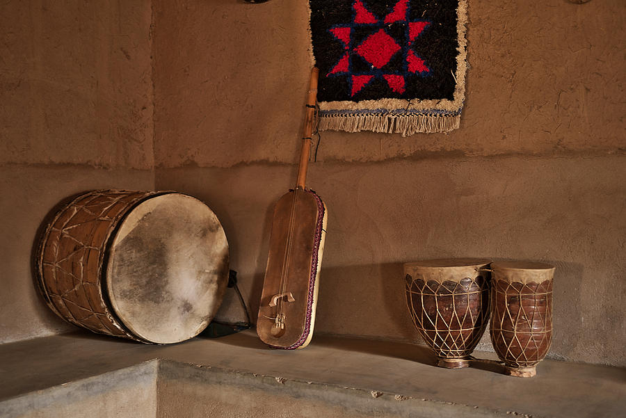 Moroccan traditional instruments Photograph by Ivan Slosar