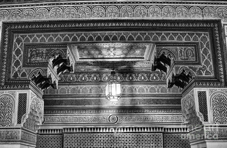 Architecture Photograph - Morocco BW I by Chuck Kuhn