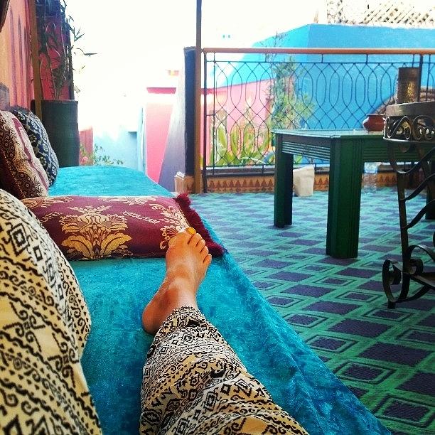 Morocco Photograph - #morocco Chillin. This Is My Office by Christina Gmyr