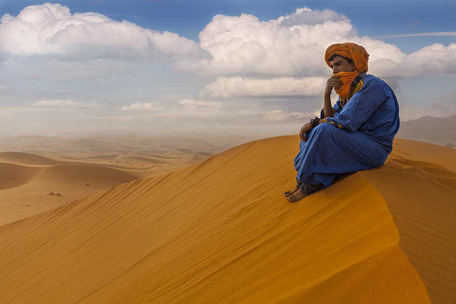 Morocco man Photograph by Ugurhan Betin