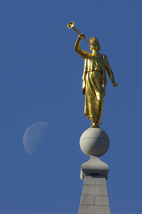 Moroni and the Moon Photograph by David Andersen
